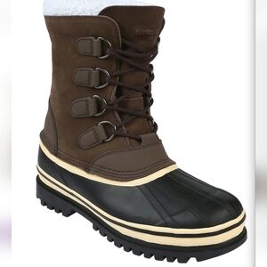 Northside Mens Back Country Waterproof Winter Snow Boots Size 8